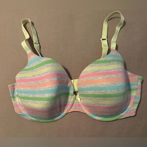 Victoria Secret Rainbow 🌈 cotton padded bra by in a size 40D